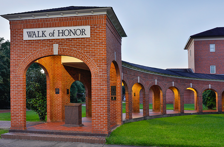 UL 69ý Walk of Honor entrance